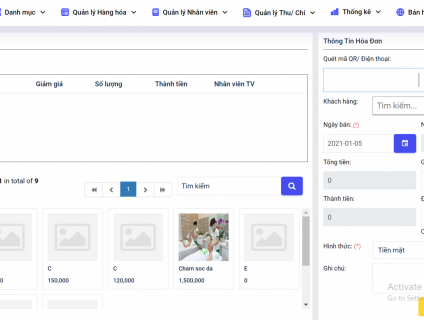 Phần mềm Spa, Nails, Salon cho tiệm vừa và nhỏ - ModunSpa