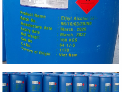 Cồn Ethanol  Nam Bình - cồn sát khuẩn - nước rửa tay -  nước sát khuẩn