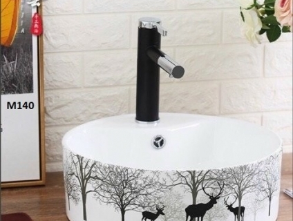 Chậu rửa mặt bàn đá lavabo chĩnh hãng