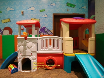 nhà hai khối mầm non giá rẻ