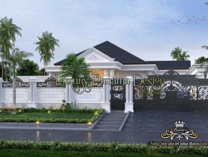 Sở hữu: Biệt thự tân cổ điển 1 tầng diện tích 583m2- Anh Đạt– Hưng Yên