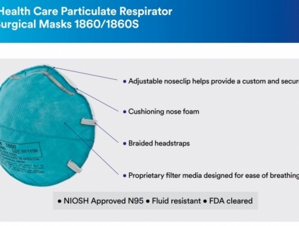 Cần bán: Khẩu trang 3M N95 chính hãng 1860 và 9105 VFlex (Singapore)
