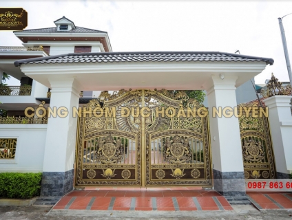 Tại sao nên lựa chọn hàng rào nhôm đúc cho biệt thự?