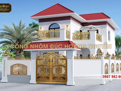 Có nên lựa chọn cổng nhôm đúc cho biệt thự nhà phố Hà Nội?
