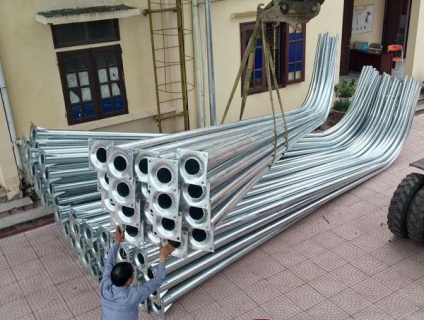 Cột đèn cao áp 10m đa dạng mẫu mã