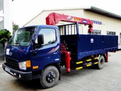 Dịch vụ cho thuê xe cẩu tải vận chuyển hàng hóa TPHCM và các tỉnh