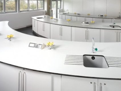 Bàn thí nghiệm hóa sinh cho trường học