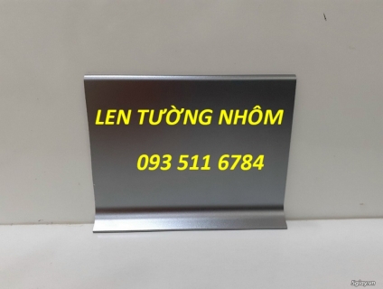 Cần bán: Nẹp len tường rẻ - inox nhôm len tường - len nhựa PVC
