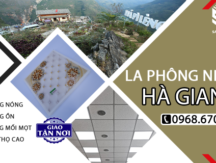 La Phông Nhựa Hà Giang - Santiago Giao Hàng Tận Nơi, Giá Tốt
