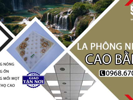 La Phông Nhựa Cao Bằng -Giao Hàng Tận Nơi Alo Santiago