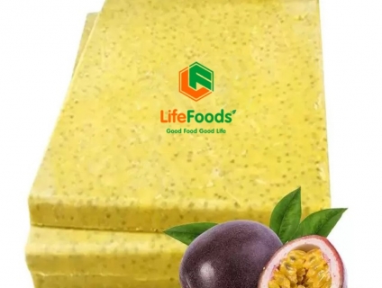 Nước chanh dây nguyên chất cấp đông có hạt xuất khẩu