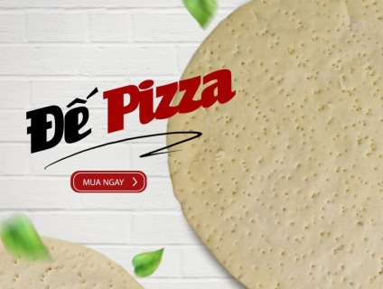 Đế bánh pizza cấp đông nhiều kích thước