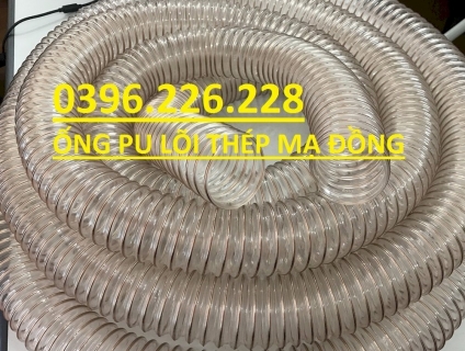 Đại lý phân phối ống hút bụi pu lõi thép mạ đồng phi 60