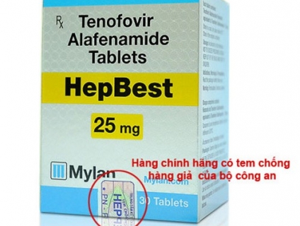 Khi nào cần dùng thuốc điều trị viêm gan B – Hepbest 25