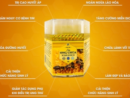 Sữa ong chúa Thuyên Phong Mật 500g --- Làm đẹp da, chữa lành vết thươn