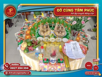 Mâm Cúng Đầy Tháng A => Z