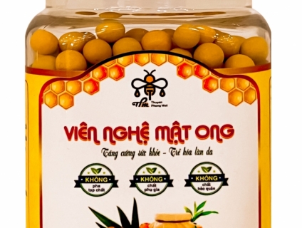 VIÊN NGHỆ MẬT ONG - Ngăn ngừa viêm loét dạ dày hiệu quả
