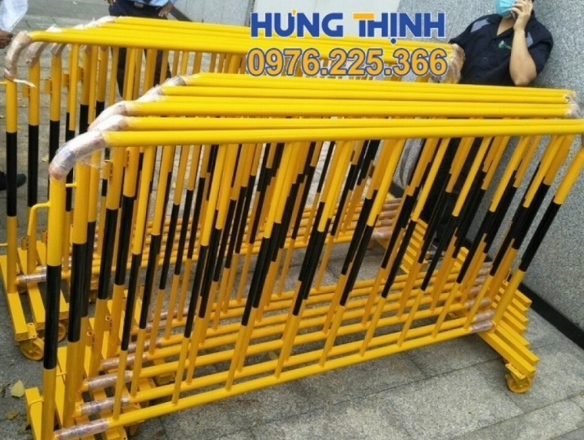 Sản xuất hàng rào di động, rào chắn di động giá rẻ tại Hà Nội