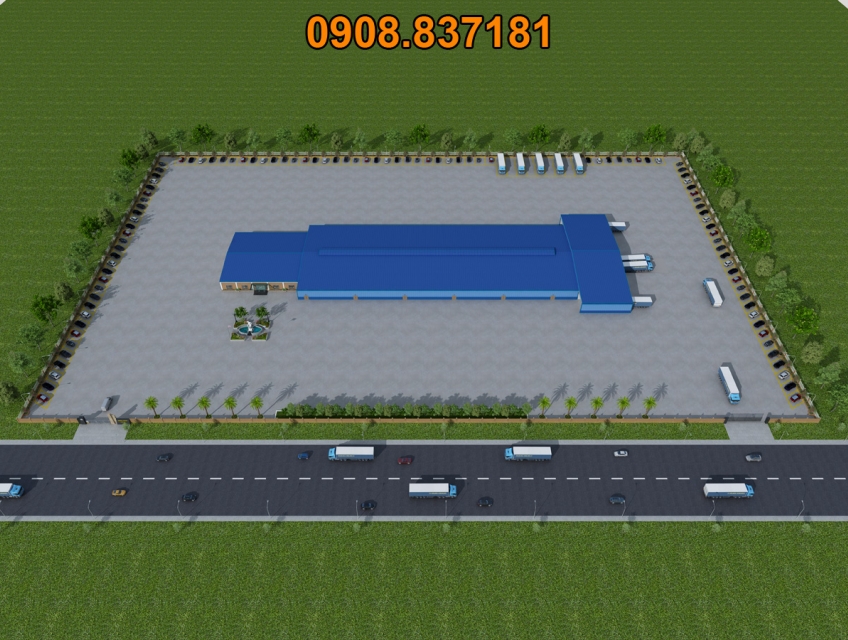 0908837181-Nhận vẽ phối cảnh 3d nhà xưởng