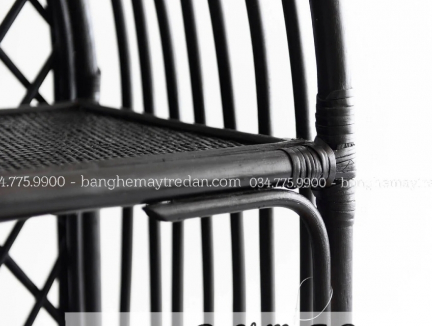 Tủ kệ mây cho tiệm nail, spa