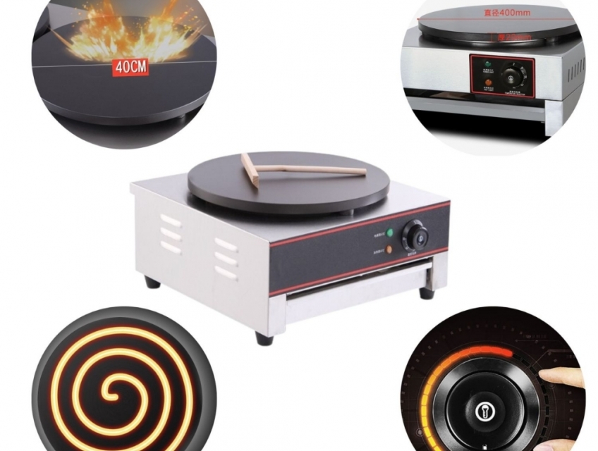 Máy làm bánh crepe