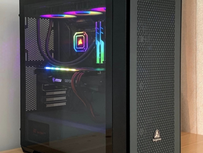 Bán Bộ CPU + 2 Monitor i7, RTX 3070 Gaming Z,  Viewsonic VP2458 24"