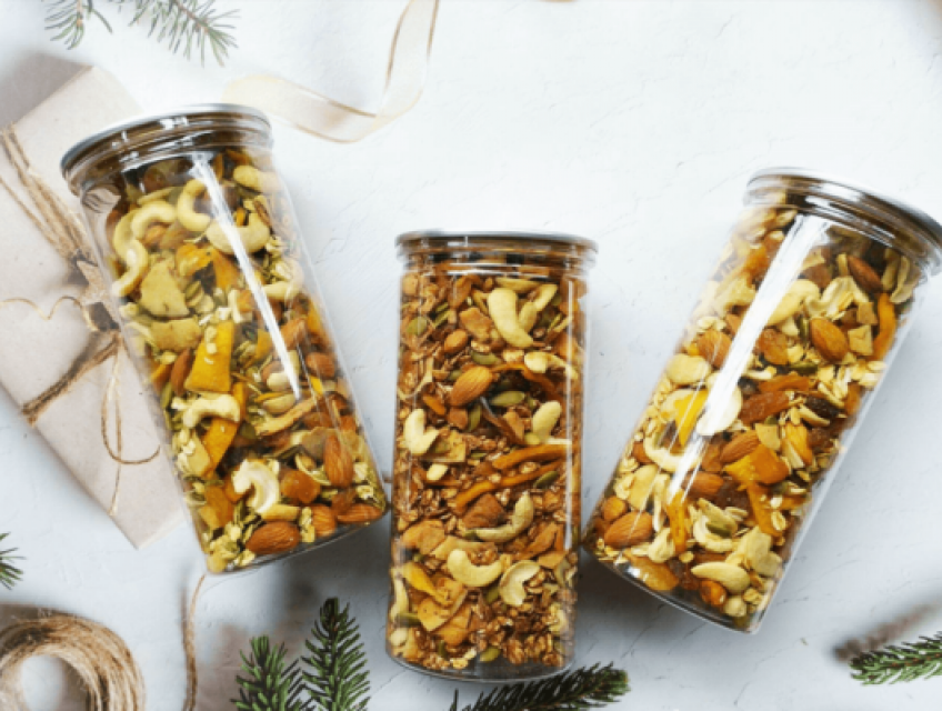 500g Ngũ cốc không yến mạch thơm giòn/ Granola siêu hạt nướng mật ong