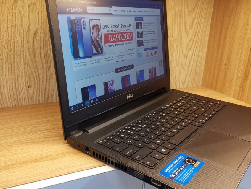 Dell 3568 I3-7020U, Ram 4G, Ổ 120G SSD, 14 HD