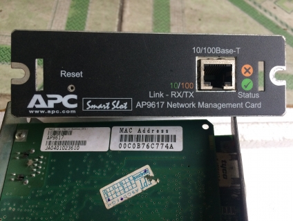 Card Lan cho UPS APC AP9631, AP9617