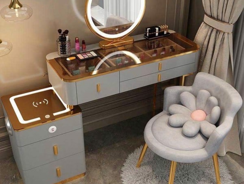 Bàn trang điểm TIDO-BP02 chính hãng, tiện nghi