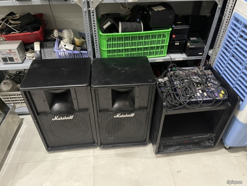 Dàn loa Marshall+ mixer efx 8 + amply thanh lý
