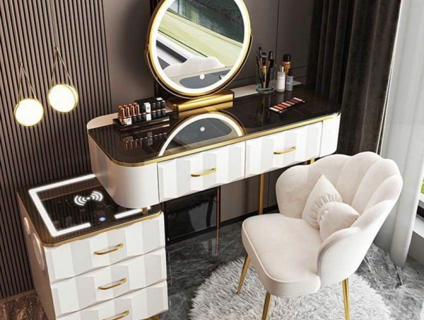 Bàn trang điểm TIDO-BP07 tiện nghi, chính hãng