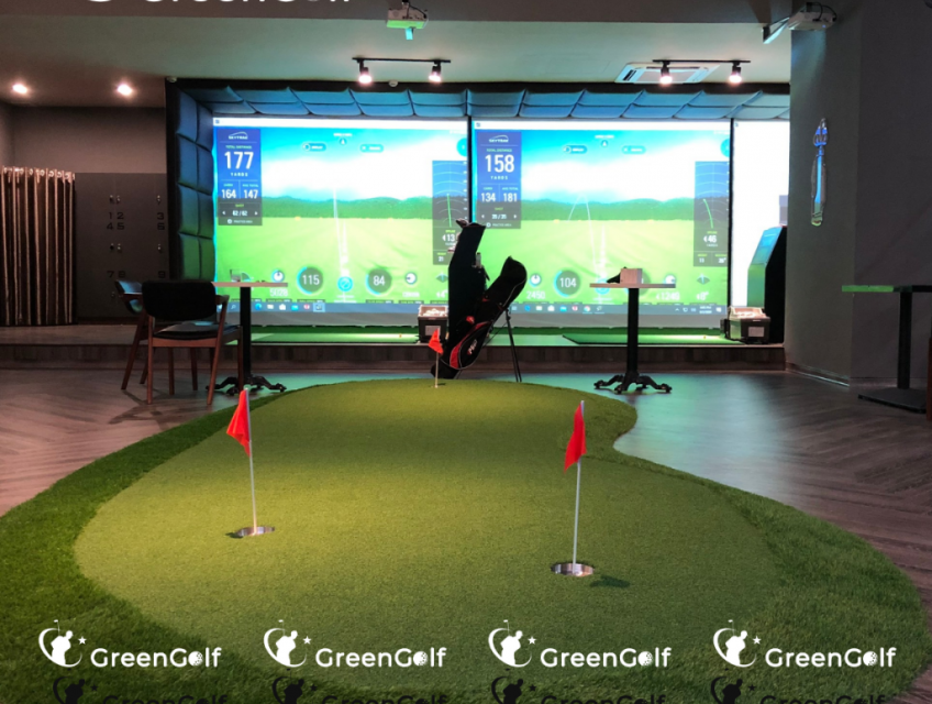 thi công sân golf 3d