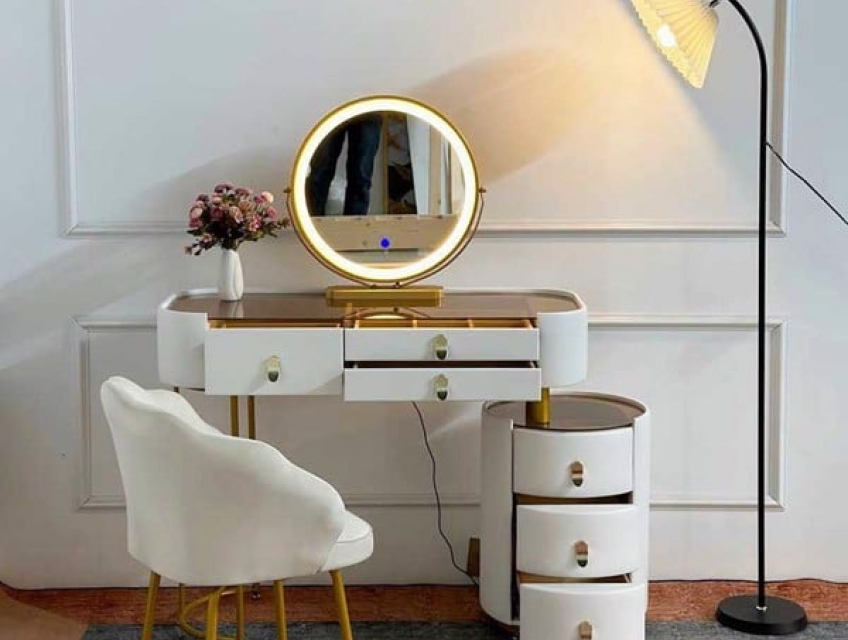 Bàn trang điểm TIDO-BP15 độc đáo, đẳng cấp