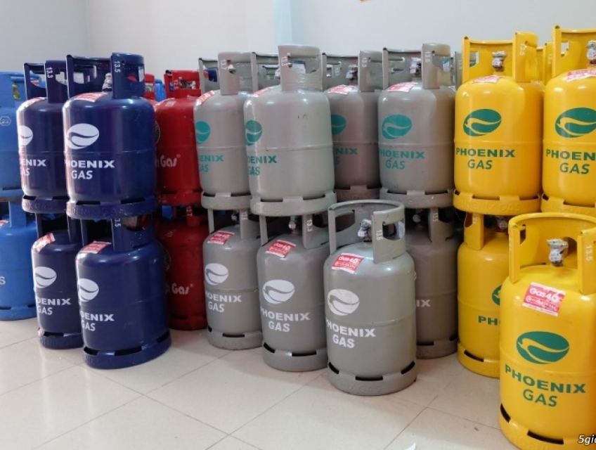 [HCM] Bình gas 12kg và gas công nghiệp cho gia đình, quán ăn