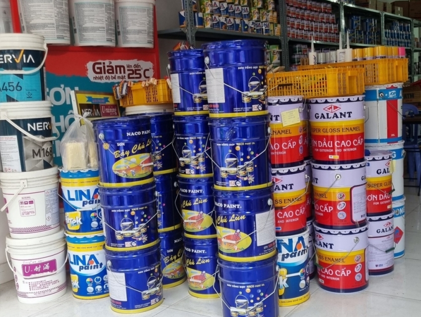 Mua sơn dầu giá rẻ kinh tế Bảy chú lùn ở HCM