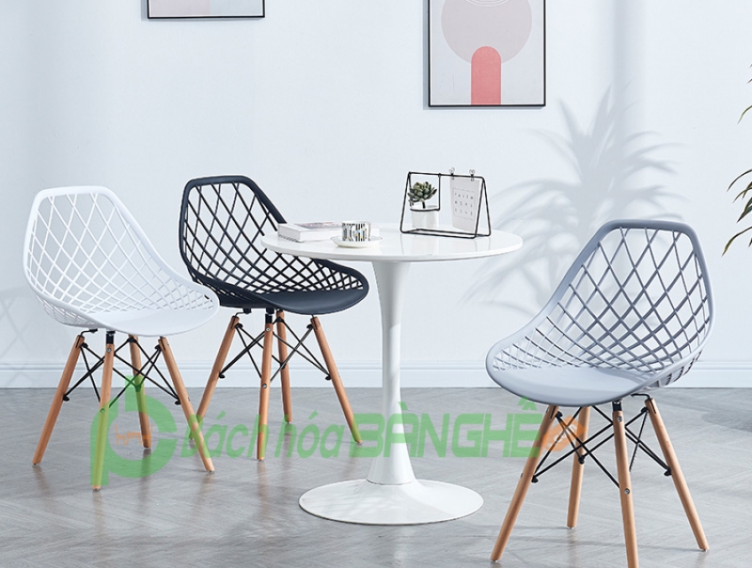 Bộ bàn ghế cafe trà sữa tiếp khách cửa hàng văn phòng 168