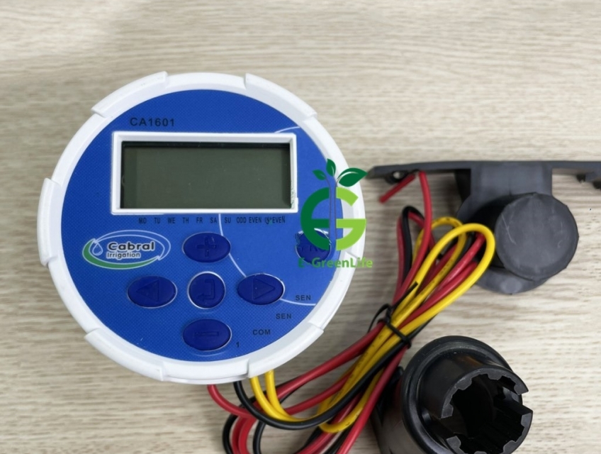 Bộ điều khiển van điện từ sử dụng Pin, hẹn giờ đóng mở van điện từ, Cà