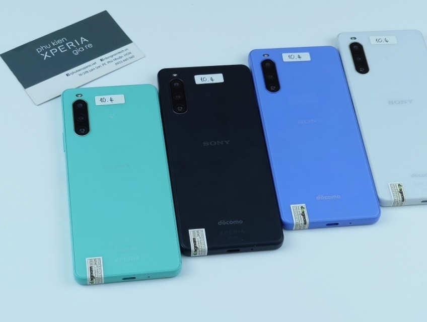 Xperia 10 Mark IV. Có màu Xanh Đen Tím Trắng. Đẹp keng 99%.