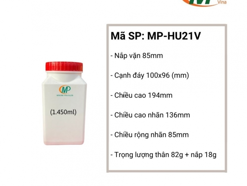 hũ nhựa 500g_hũ nhựa đựng bột_hũ nhựa thực phẩm