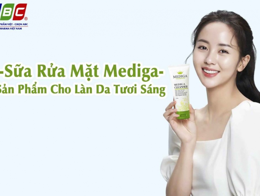 Sữa rửa mặt Mediga Cleanser – Sản Phẩm Cho Làn Da Tươi Sáng