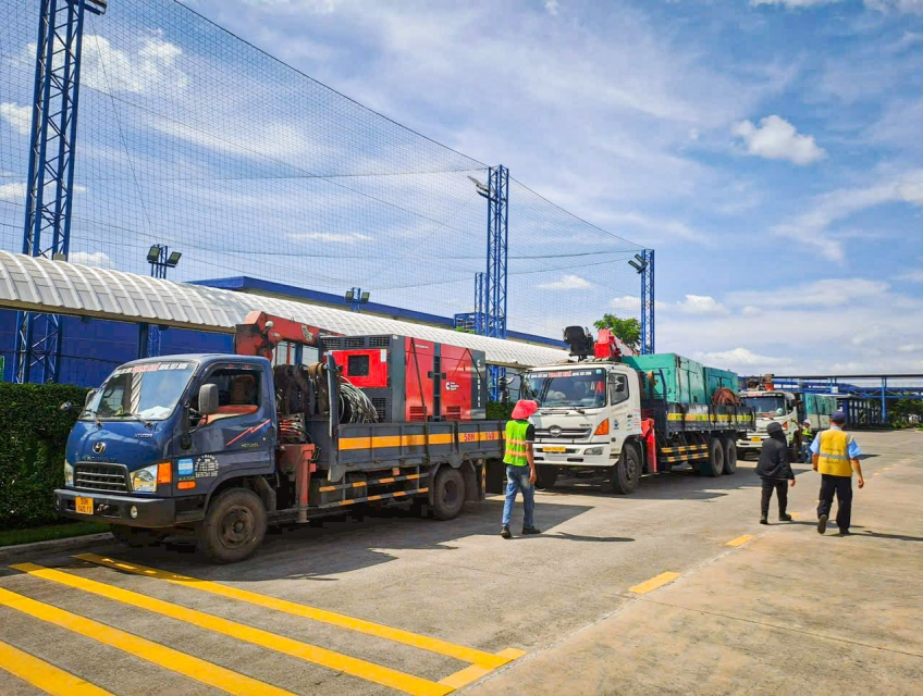 Dịch vụ cho thuê xe cẩu tại Bình Phước