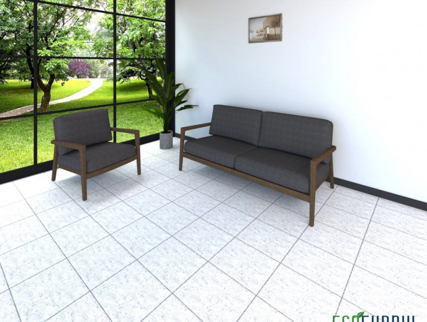 Các Mẫu Sofa Băng ECOFURNIX (LoveSeat) Dành Cho Gia Đình Nét Hiện Đại