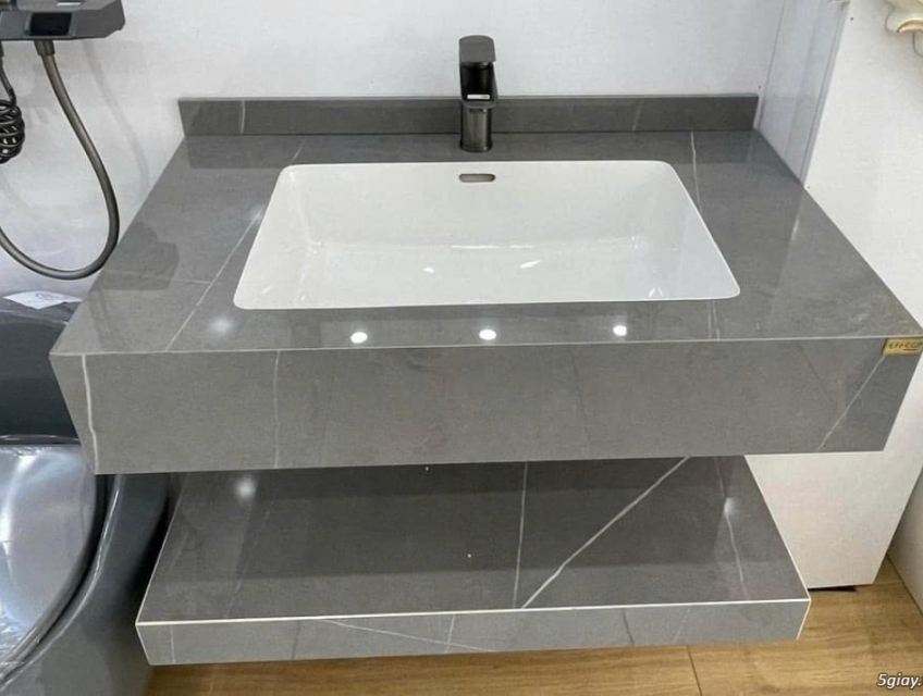 xả kho bàn đá chậu âm Kt 50*80