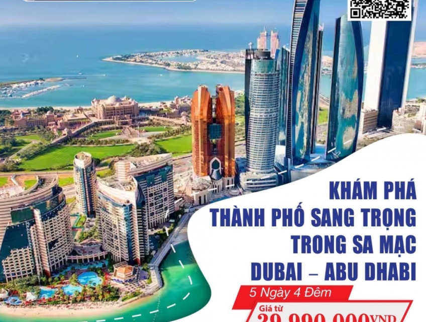Tour Dubai - Khám phá thành phố sang trọng trong sa mạc