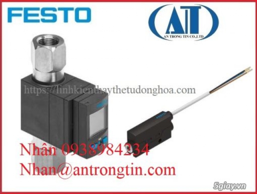 Cảm biến lưu lượng Festo SFAH-0.1U-G18FS-PNLK-PNVBA-M8 giá cực tốt