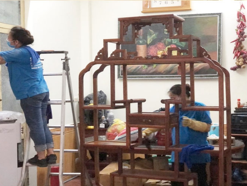Vệ sinh nhà tại Hoàng Mai nhanh chóng và tiện lợi