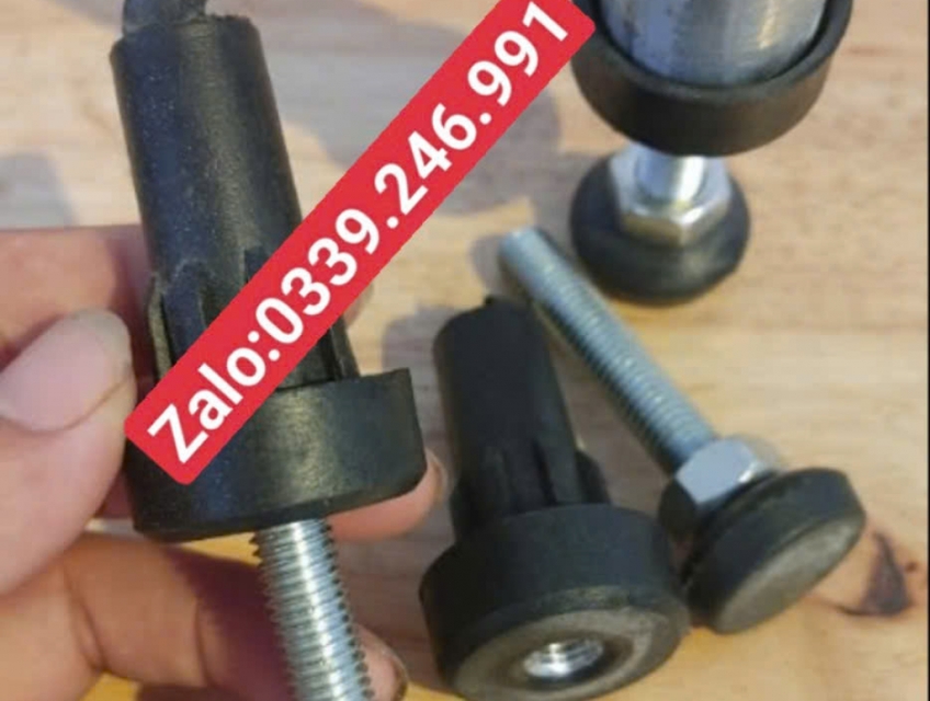 Chân đế tăng chỉnh đế nhựa dùng cho ống tròn