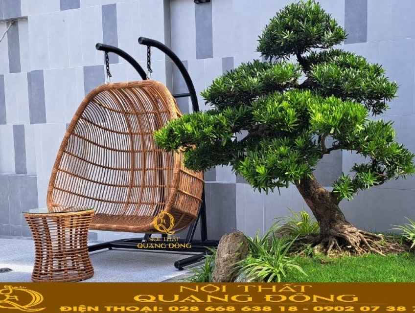 Bộ sưu tập xích đu giả mây đẹp và chất lượng tại Tp. HCM