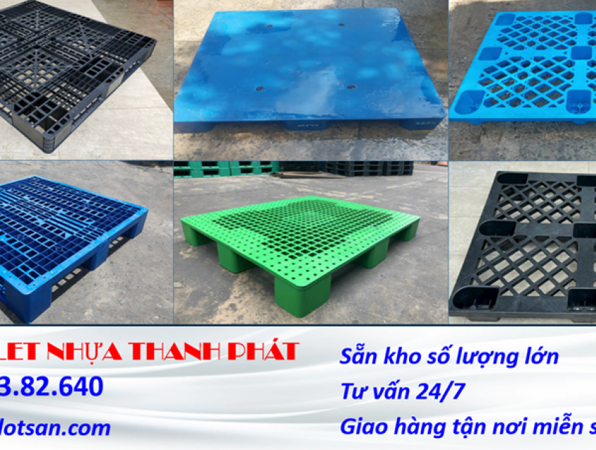Pallet nhựa cũ Tây Ninh giá tốt chất lượng cao